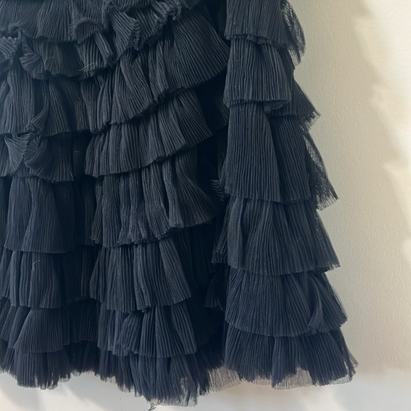 VICI Endless Rose Hello Lover One Shoulder Tiered Tulle Mini Dress Size XL NEW - Picture 9 of 11